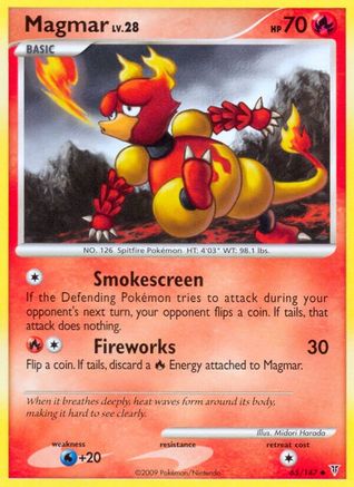 Magmar (65/147) [Platinum: Supreme Victors] - Trinity Hobby