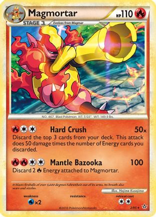 Magmortar (2/95) [HeartGold & SoulSilver: Unleashed] - Trinity Hobby