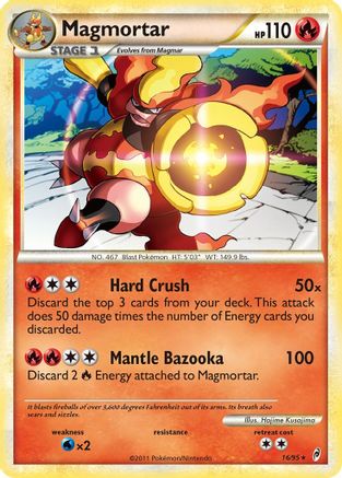 Magmortar (16/95) [HeartGold & SoulSilver: Call of Legends] - Trinity Hobby