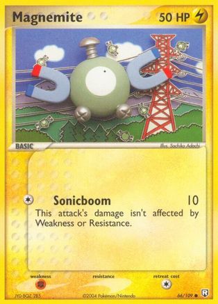Magnemite (66/109) (Stamped) [EX: Team Rocket Returns] - Trinity Hobby