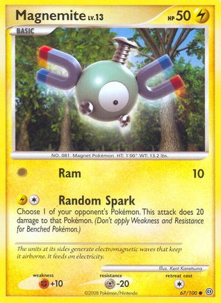 Magnemite (67/100) [Diamond & Pearl: Stormfront] - Trinity Hobby