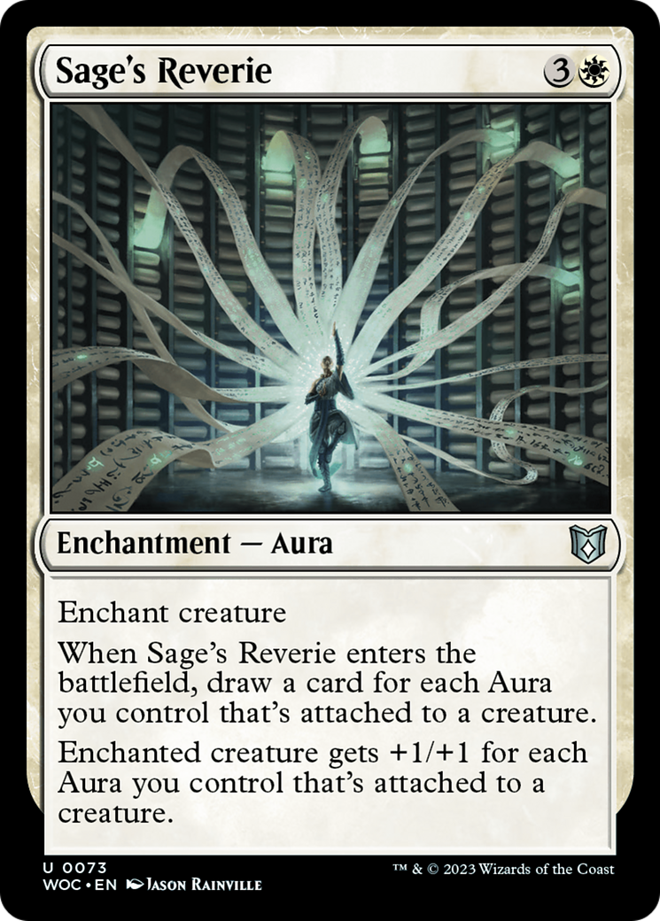 Sage's Reverie [Wilds of Eldraine Commander] - Trinity Hobby