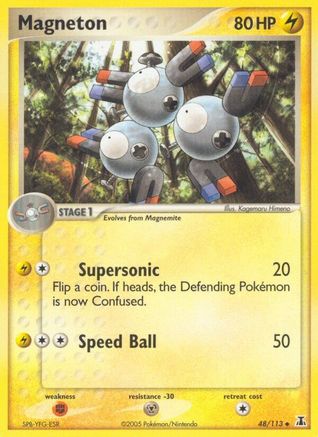 Magneton (48/113) [EX: Delta Species] - Trinity Hobby