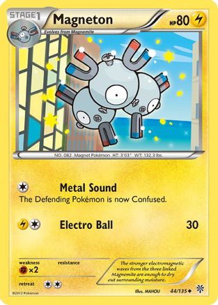 Magneton (44/135) [Black & White: Plasma Storm] - Trinity Hobby