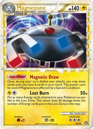 Magnezone (96/102) [HeartGold & SoulSilver: Triumphant] - Trinity Hobby