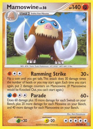 Mamoswine (21/100) [Diamond & Pearl: Stormfront] - Trinity Hobby