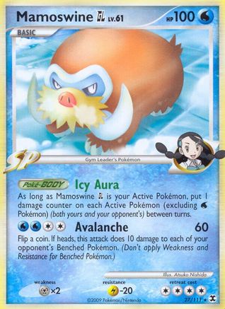 Mamoswine GL (27/111) [Platinum: Rising Rivals] - Trinity Hobby