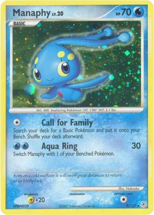 Manaphy (9/130) [Diamond & Pearl: Base Set] - Trinity Hobby