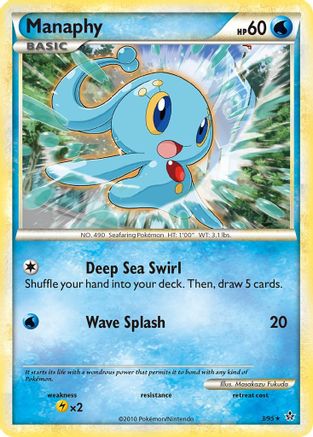 Manaphy (3/95) [HeartGold & SoulSilver: Unleashed] - Trinity Hobby