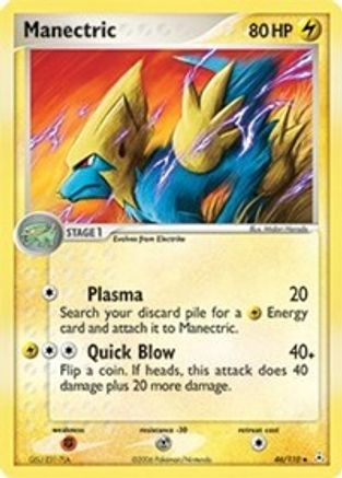 Manectric (46/110) [EX: Holon Phantoms] - Trinity Hobby