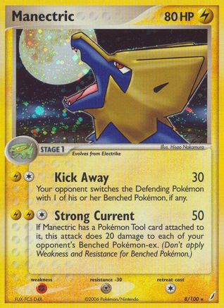 Manectric (8/100) [EX: Crystal Guardians] - Trinity Hobby