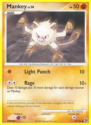 Mankey (79/106) [Diamond & Pearl: Great Encounters] - Trinity Hobby