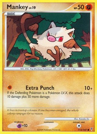 Mankey (112/147) [Platinum: Supreme Victors] - Trinity Hobby