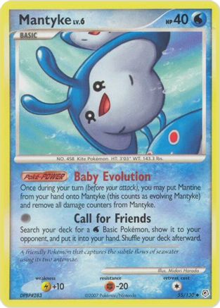 Mantyke (55/130) [Diamond & Pearl: Base Set] - Trinity Hobby