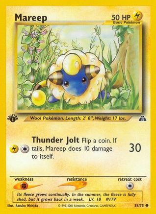 Mareep (58/75) [Neo Discovery Unlimited] - Trinity Hobby