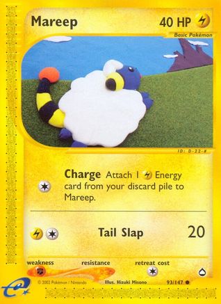 Mareep (93/147) [Aquapolis] - Trinity Hobby