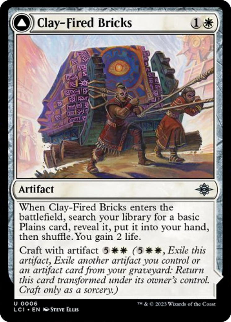 Clay-Fired Bricks // Cosmium Kiln [The Lost Caverns of Ixalan] - Trinity Hobby