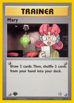 Mary (87/111) [Neo Genesis 1st Edition] - Trinity Hobby