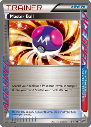 Master Ball (94/101) [Black & White: Plasma Blast] - Trinity Hobby