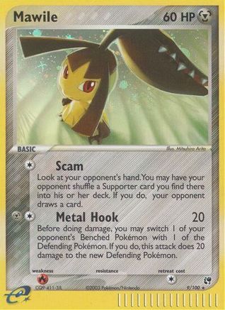 Mawile (9/100) [EX: Sandstorm] - Trinity Hobby