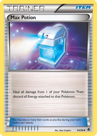 Max Potion (94/98) [Black & White: Emerging Powers] - Trinity Hobby