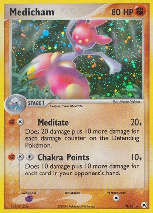 Medicham (10/101) [EX: Hidden Legends] - Trinity Hobby