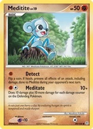 Meditite (89/130) [Diamond & Pearl: Base Set] - Trinity Hobby