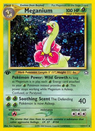 Meganium (11/111) [Neo Genesis Unlimited] - Trinity Hobby