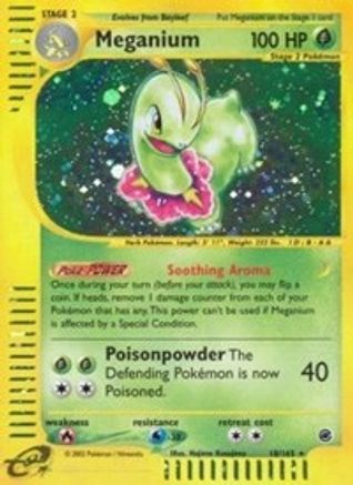 Meganium (18/165) [Expedition: Base Set] - Trinity Hobby