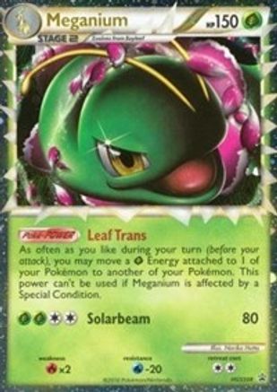 Meganium (HGSS08) [HeartGold & SoulSilver: Black Star Promos] - Trinity Hobby