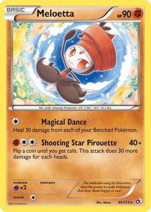 Meloetta (86/113) [Black & White: Legendary Treasures] - Trinity Hobby