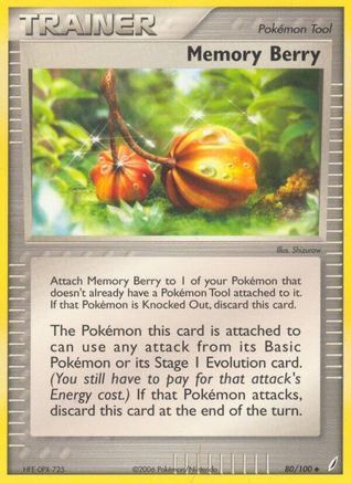 Memory Berry (80/100) [EX: Crystal Guardians] - Trinity Hobby