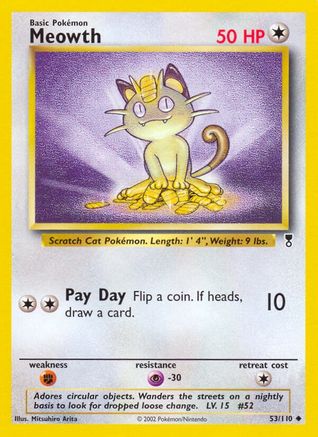 Meowth (53/110) [Legendary Collection] - Trinity Hobby