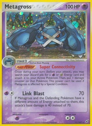 Metagross (11/107) (Stamped) [EX: Deoxys] - Trinity Hobby