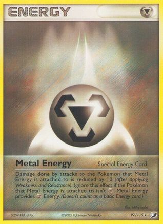 Metal Energy (97/115) [EX: Unseen Forces] - Trinity Hobby