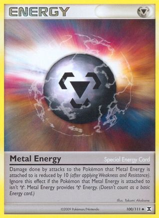 Metal Energy (100/111) [Platinum: Rising Rivals] - Trinity Hobby
