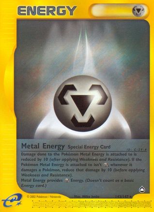 Metal Energy (143/147) [Aquapolis] - Trinity Hobby