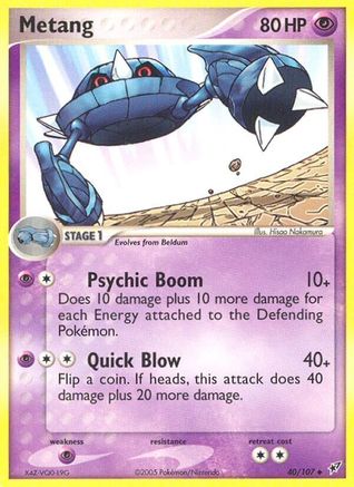 Metang (40/107) (Stamped) [EX: Deoxys] - Trinity Hobby