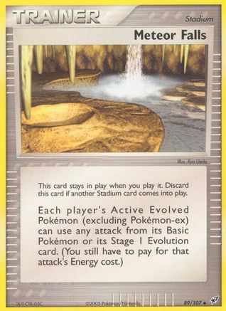 Meteor Falls (89/107) [EX: Deoxys] - Trinity Hobby