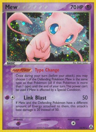 Mew (10/92) (Stamped) [EX: Legend Maker] - Trinity Hobby