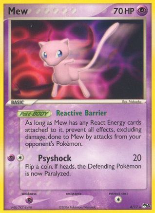 Mew (4/17) [POP Series 4] - Trinity Hobby