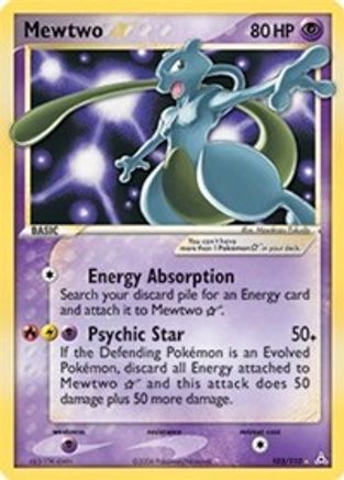 Mewtwo Star (103/110) [EX: Holon Phantoms] - Trinity Hobby