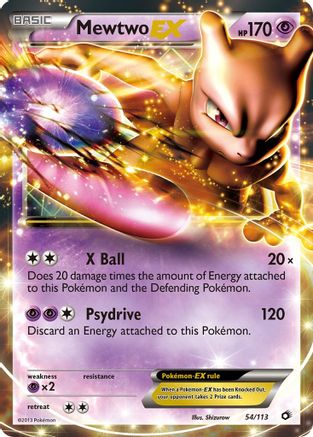 Mewtwo EX (54/113) [Black & White: Legendary Treasures] - Trinity Hobby