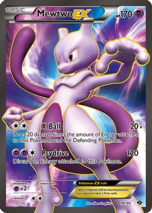 Mewtwo EX (98/99) [Black & White: Next Destinies] - Trinity Hobby