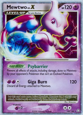Mewtwo LV.X (144/146) [Diamond & Pearl: Legends Awakened] - Trinity Hobby