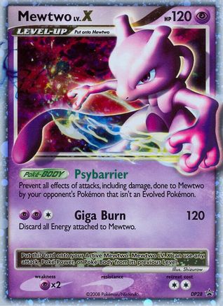 Mewtwo LV.X (DP28) [Diamond & Pearl: Black Star Promos] - Trinity Hobby