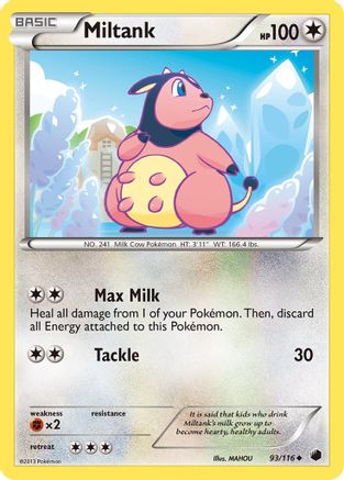 Miltank (93/116) [Black & White: Plasma Freeze] - Trinity Hobby