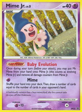 Mime Jr. (DP22) [Diamond & Pearl: Black Star Promos] - Trinity Hobby
