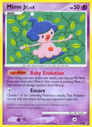 Mime Jr. (115/147) [Platinum: Supreme Victors] - Trinity Hobby