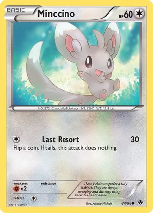 Minccino (84/98) [Black & White: Emerging Powers] - Trinity Hobby